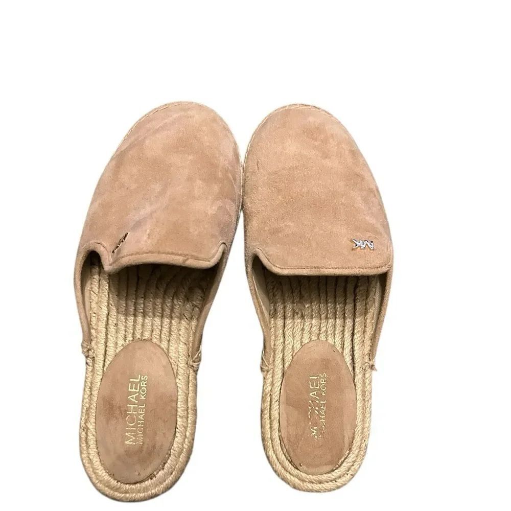 Michael Kors Hasting Tan Espadrilles Size 6.5